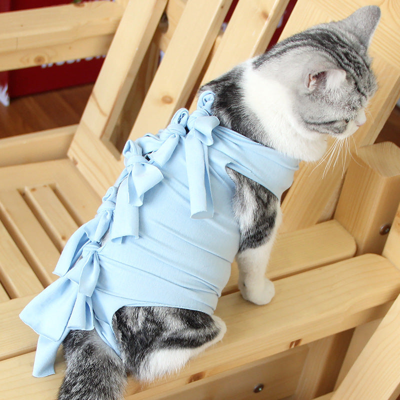 Pet Cat Neutering Weaning Clothes Breathable