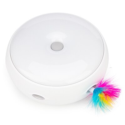 Electric Cat Toy Smart Teasing Cat Stick Crazy Game Spinning Turntable Cat Catching Mouse Donut Automatic Turntable Cat Toy