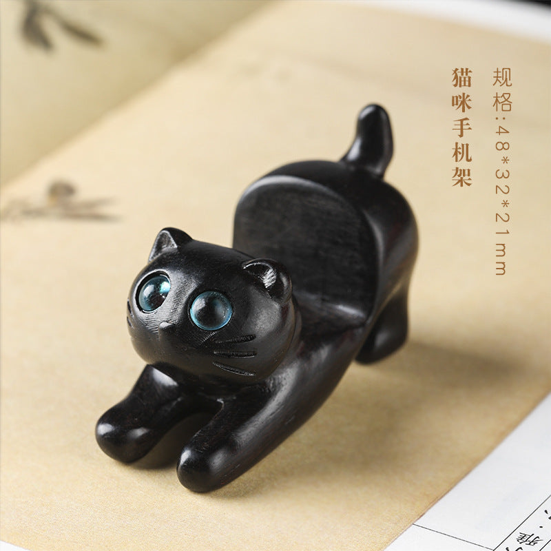 Cute Cat Stretch Waist Cute Desktop Phone Holder