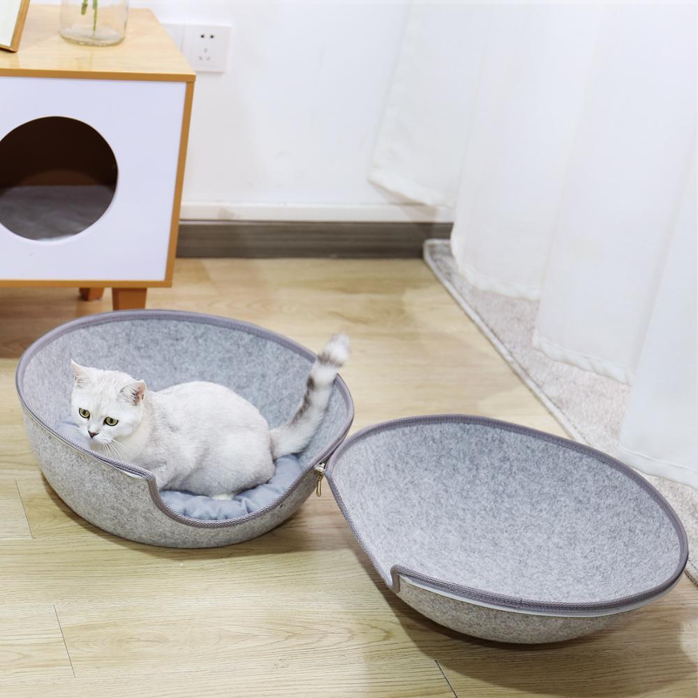 Fashion And Innovation Cat Litter Egg-shaped Warm Pet Litter Personality Cute Dog Kennel