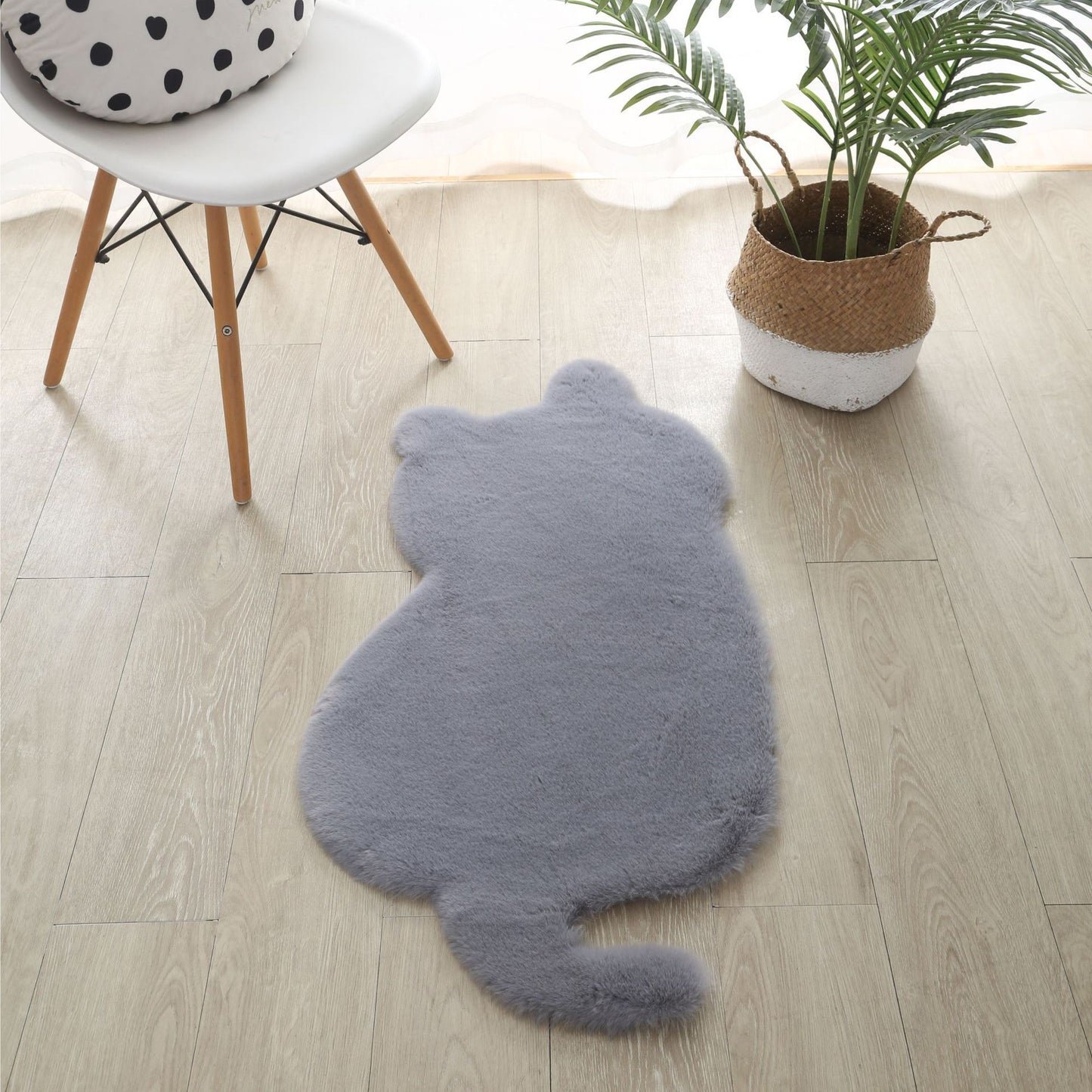 Cute Cartoon Cat Carpet For Household Living Room