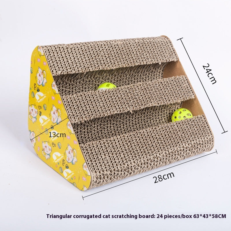 Cat Scratch Board Leather Taobao Integrated Corrugated Paper Grinding Claw