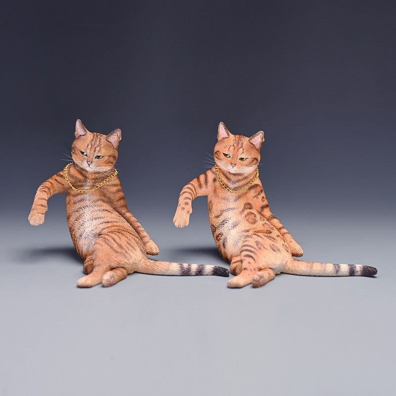 Leopard Cat Artificial Animal Model Ornaments