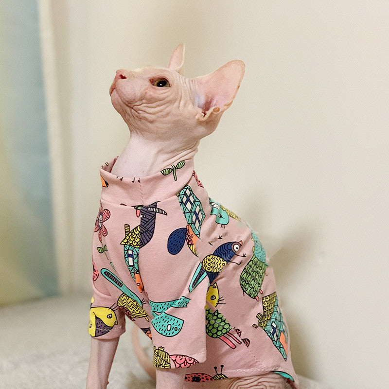 Fashionable Personality Hairless Cat Casual Clothes