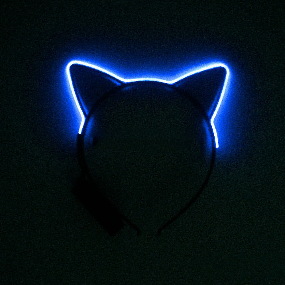 Glowing Line Cat Ear Headband