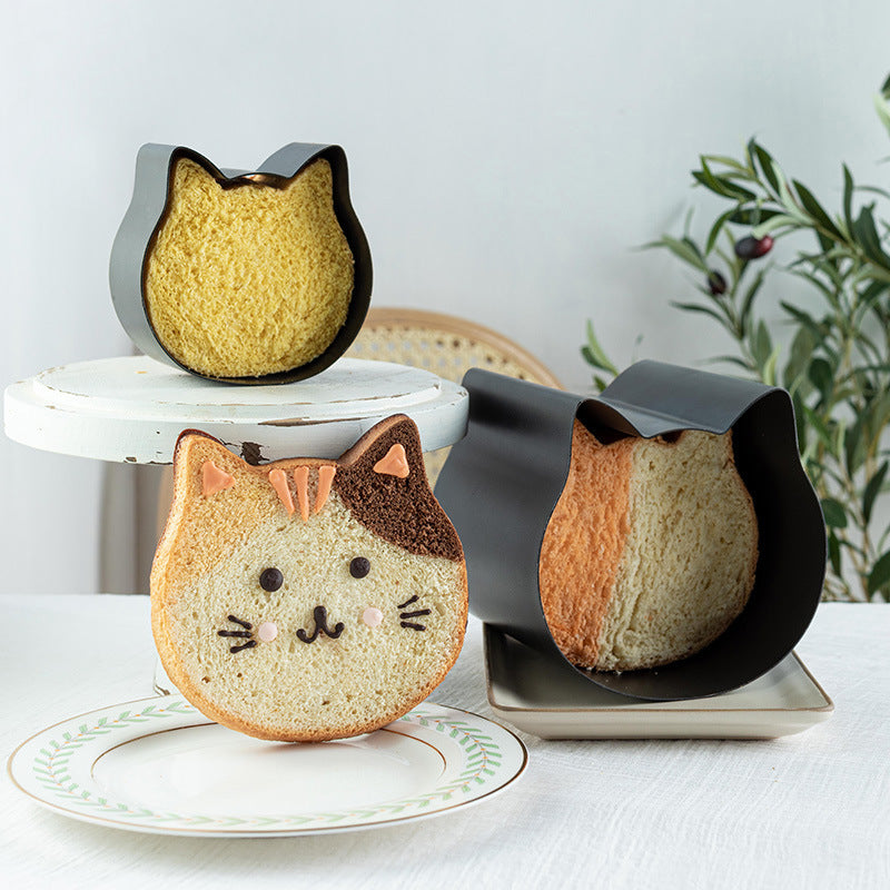 Cat toast mould