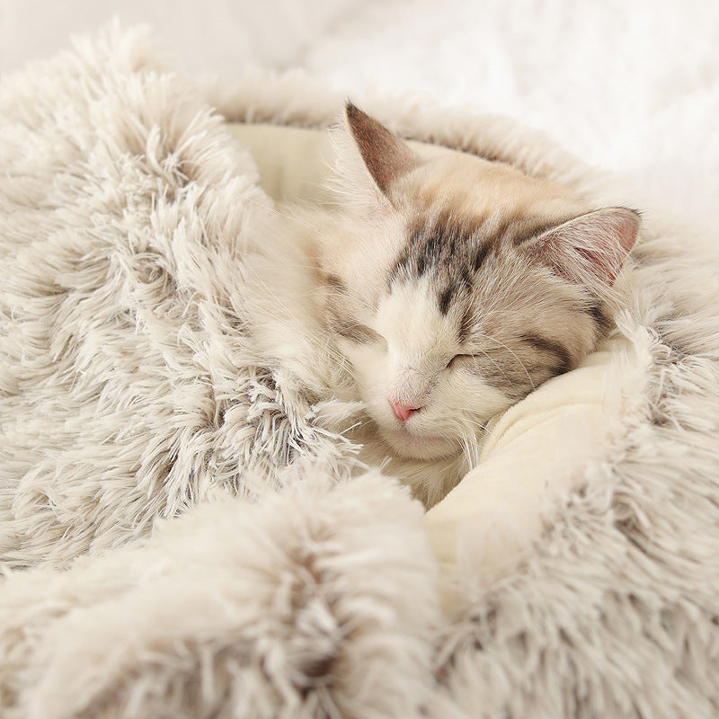 Cat litter to keep warm in winter for semi-enclosed cats