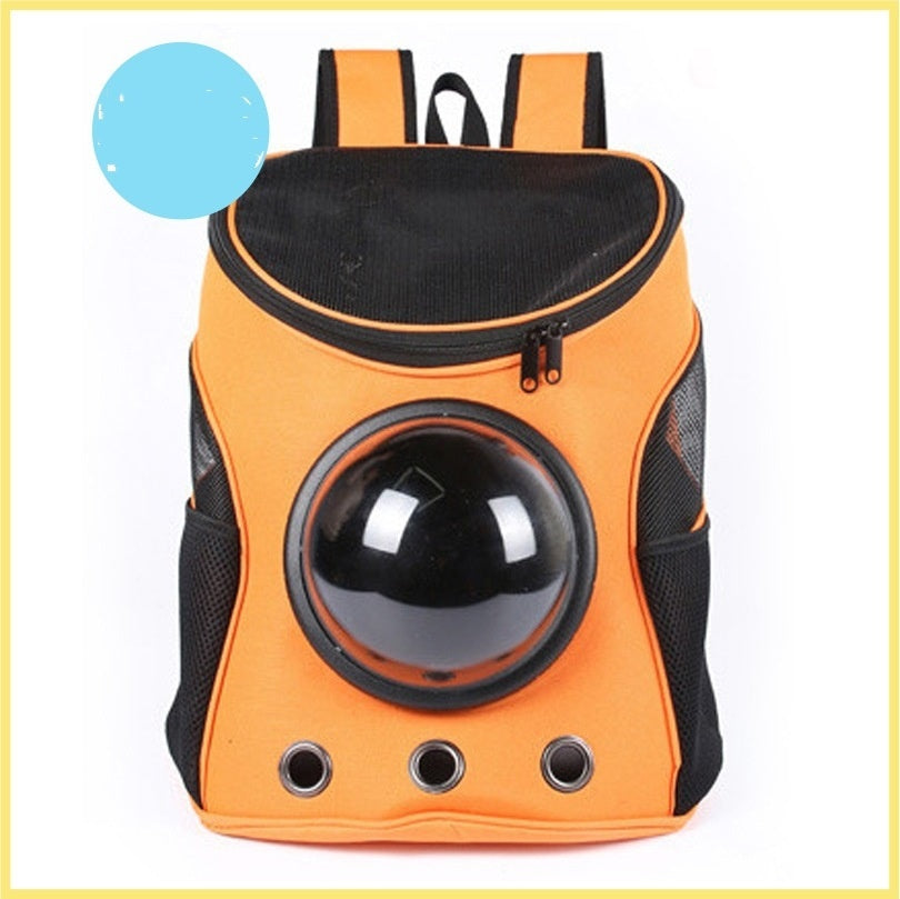 Large-capacity Pet Space Capsule Cat And Dog Outdoor Strap Backpack