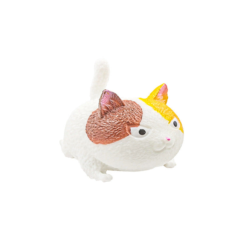 Toy Decompression Angry Cat Pinch Pinch Fun To Vent Cute Big Face Cat Tricking Children's Toys