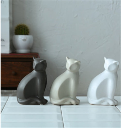 Ceramic cartoon cat