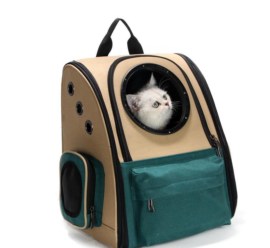 Cat Dog Out Door Portable Backpack