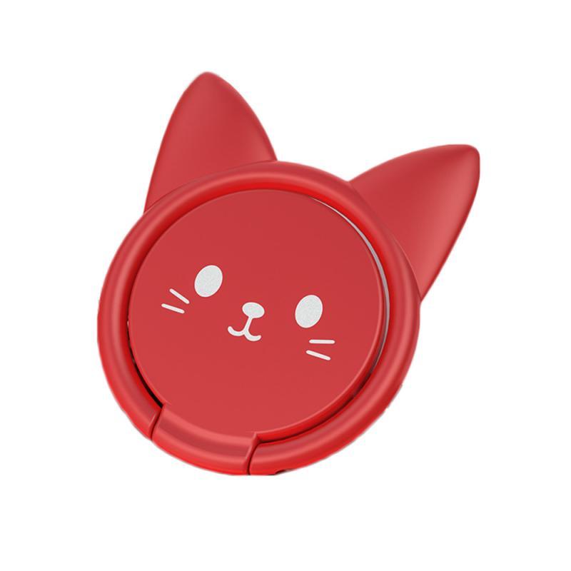 Magnetic seat ring frame car cute cat phone seat ring buckle