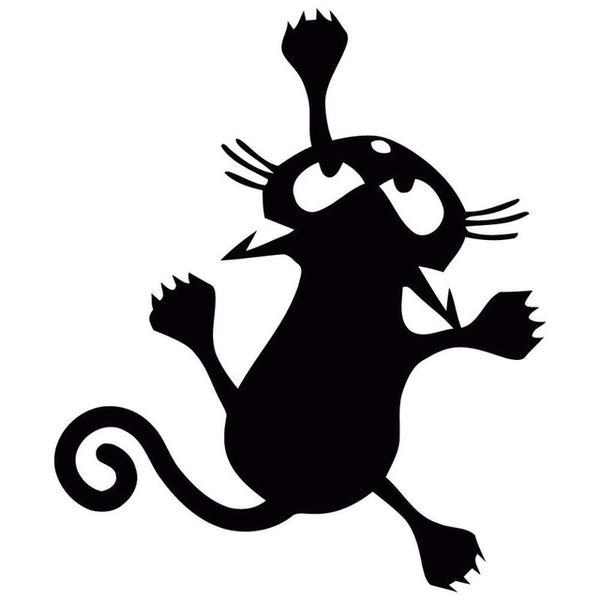 Car sticker Cat Silhouette personalized customization