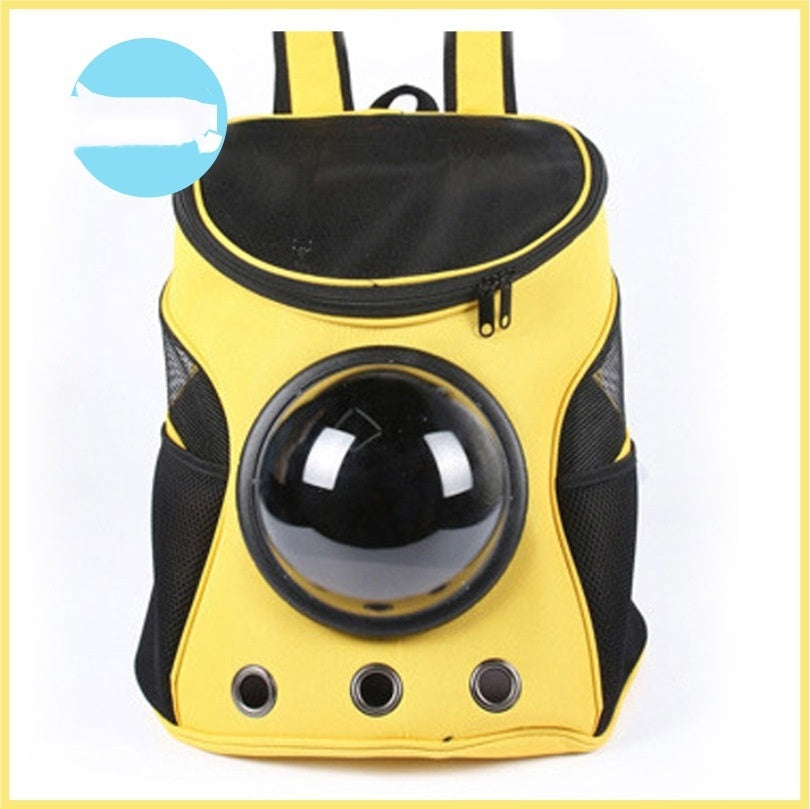 Large-capacity Pet Space Capsule Cat And Dog Outdoor Strap Backpack