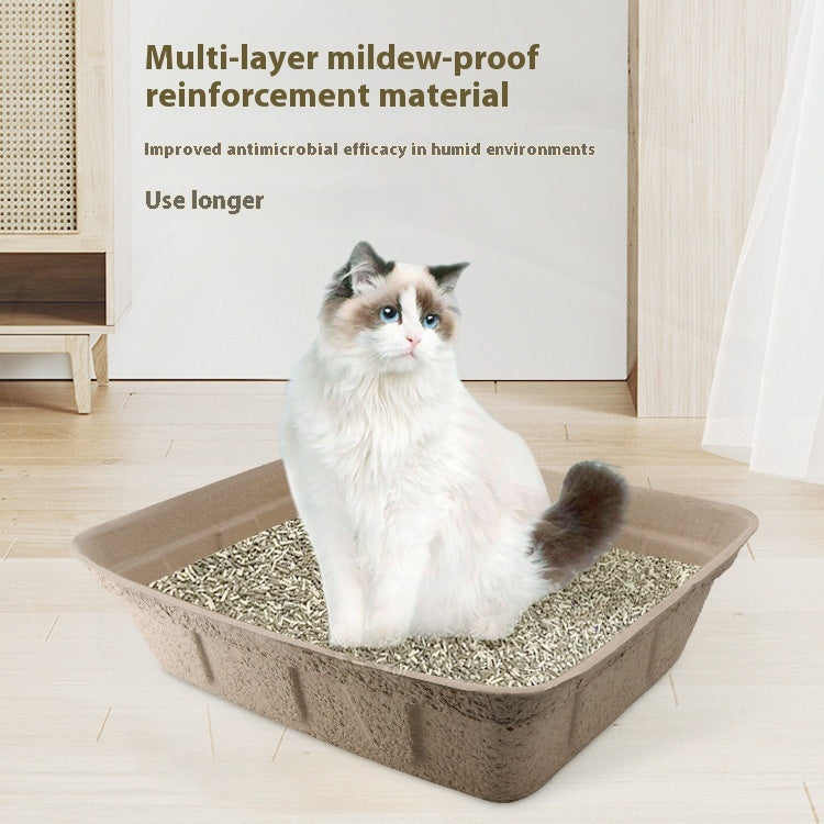 Disposable Litter Box Waterproof Environmentally Friendly And Degradable