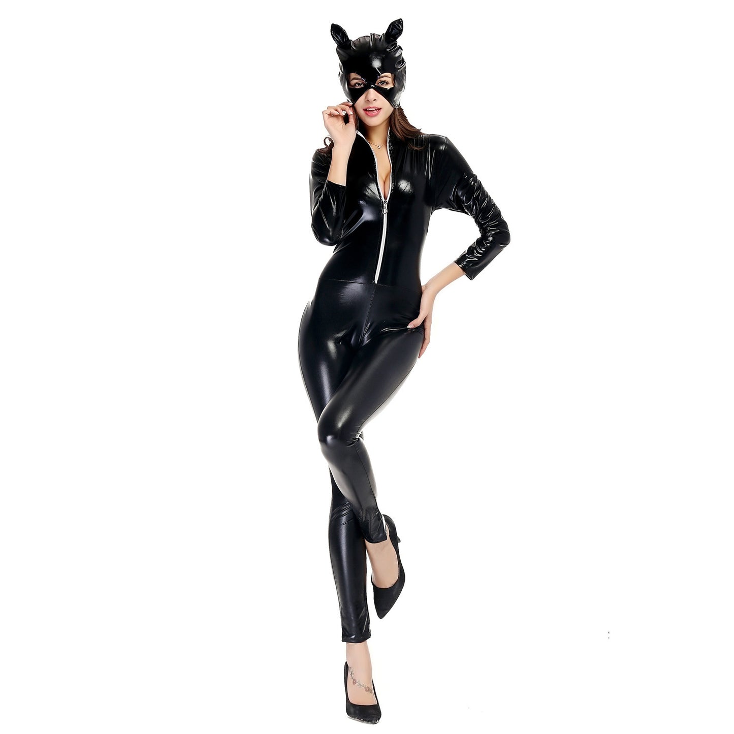 Cat girl unisex motorcycle suit