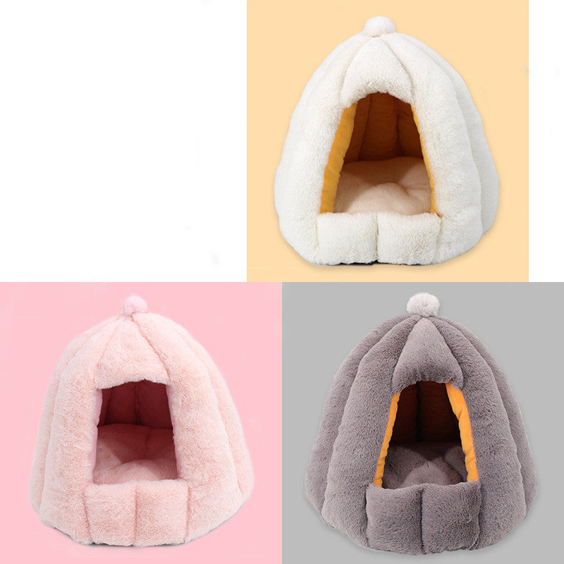 Deep Sleep Enclosed Warm Cat Litter