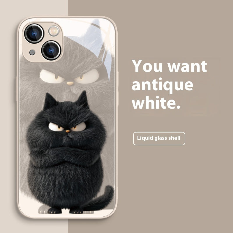 Domineering Cat Silicone Phone Case