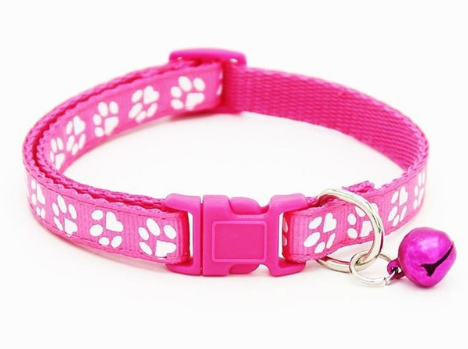 Safety Nylon Cat Collar Lovely Lovely Adjustable Pet Collar Cats Collars With Bell