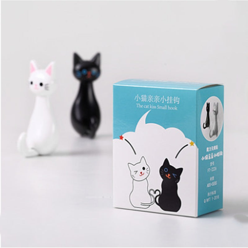 Cartoon Cat Cute Wall Home Door Sticky Hook