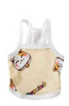 Spring and summer new pet vest full of cute little dinosaur cat / dog clothes