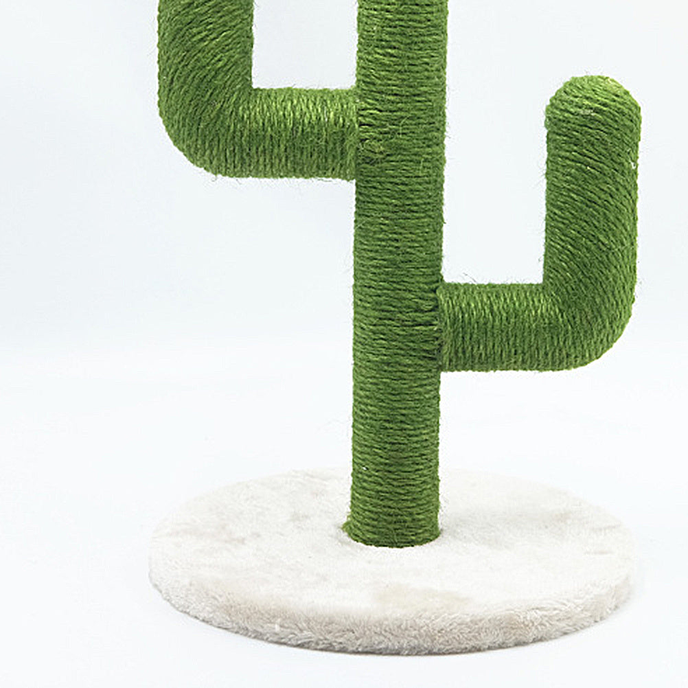 Sisal Cactus Cat Climbing Frame Vertical Scratching Post Board