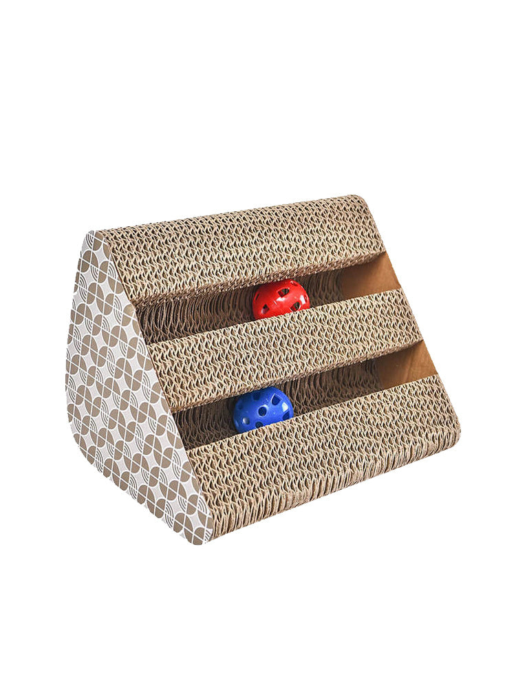 Anti-Dandruff And Multifunctional Wear-resistant Corrugated Paper Litter Cat Toy