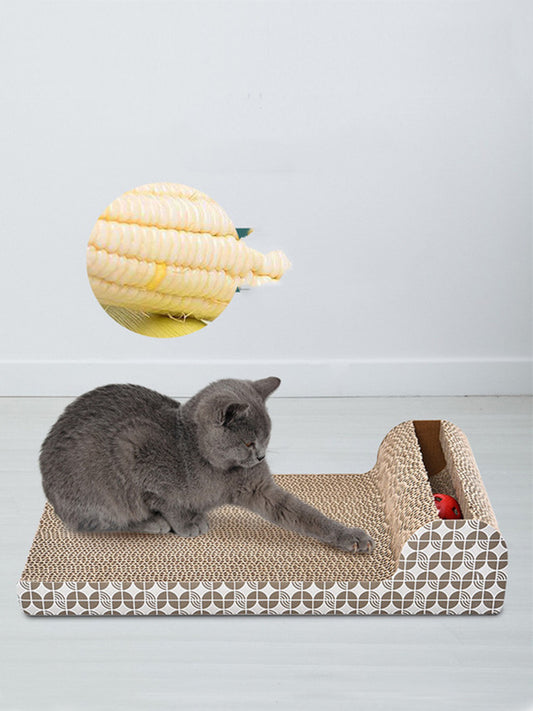 Anti-Dandruff And Multifunctional Wear-resistant Corrugated Paper Litter Cat Toy