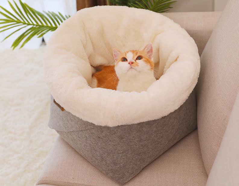 Round Felt Four Seasons Cat Litter