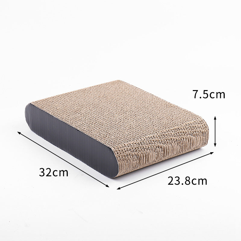 Suction Cup Vertical Corrugated Paper Claw Grinder Protect Sofa Wear-Resistant Cat Toy