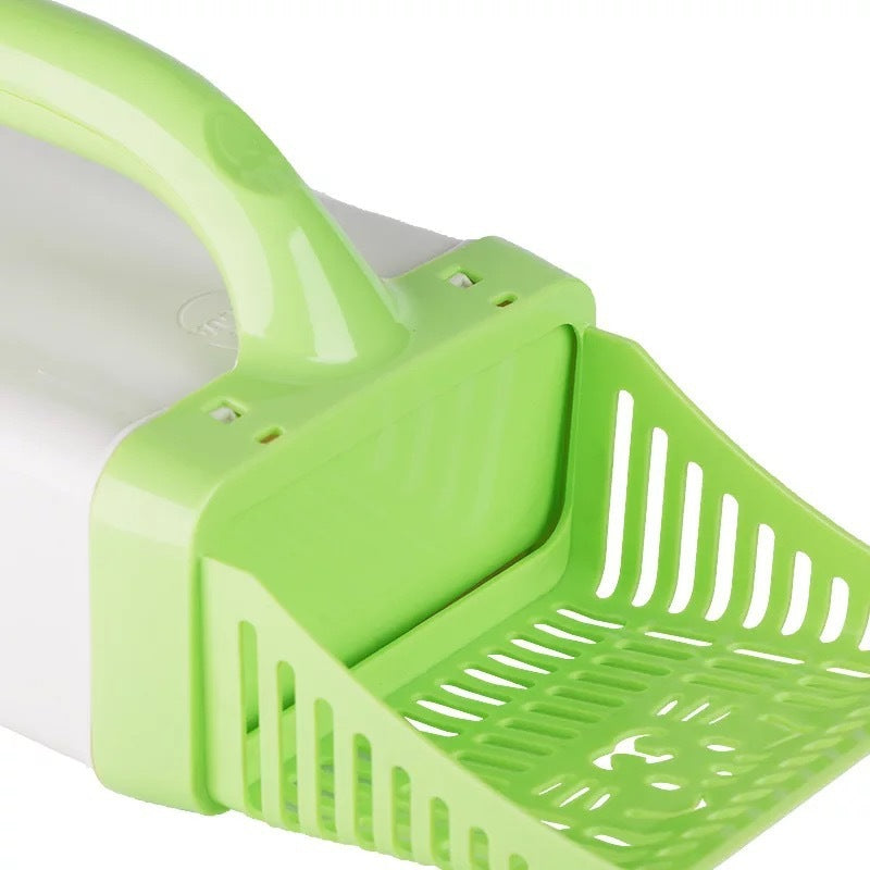 All-In-One Plastic Cat Litter Spatula Cleaning Kit Pet Poop Handler