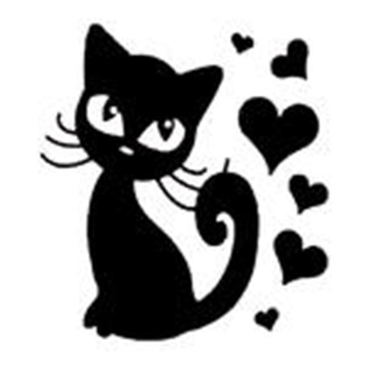 Car Stickers Funny Cat Love Vinyl Decal Style