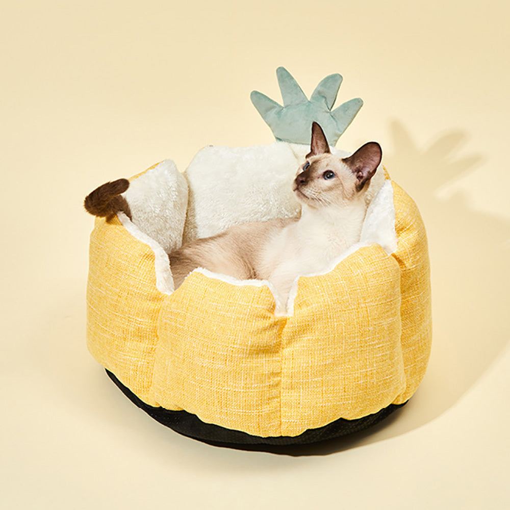 Xiaopei Pineapple Cat litter Cat Litter Winter Warm Dog Kennel Four Seasons