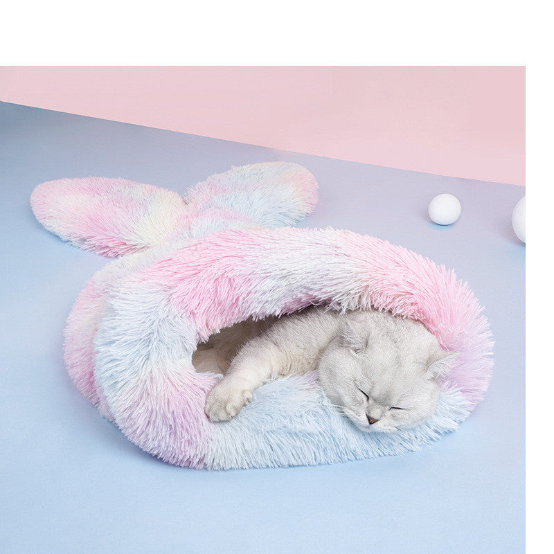 Zeze Mermaid Sleeping Bag Cat Litter Pet Mat Sleeping Litter Winter Warm Super Small Dog Kennel Dog Mat Kennel