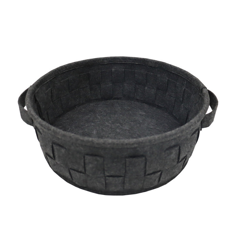 Removable And Washable Round Felt Cat Litter For All Seasons