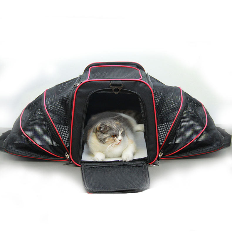 Cat Bag Going Out Portable Pet Bag Breathable Cat Carrying Bag Winter Backpack