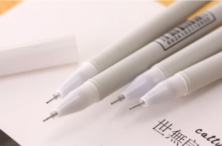 Cartoon Cheese Cat Gel Pen Emoticon Cat Water-Based Pen Middle School Student Pen