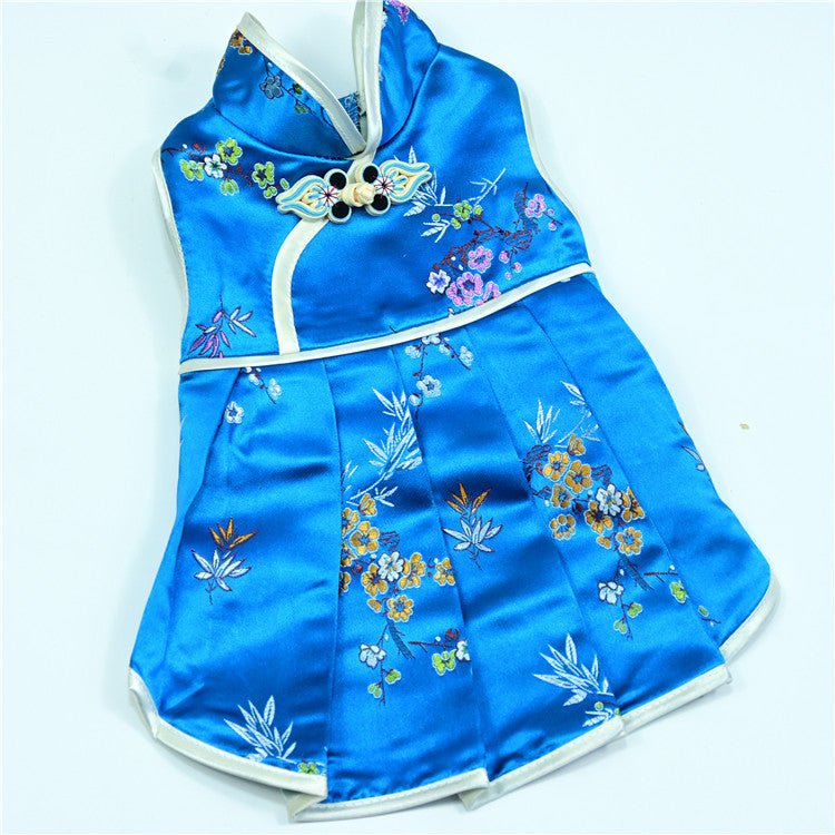 Pet Cat Clothes Cat Clothes Teddy Dog Clothes New Spring, Summer And Autumn Dress