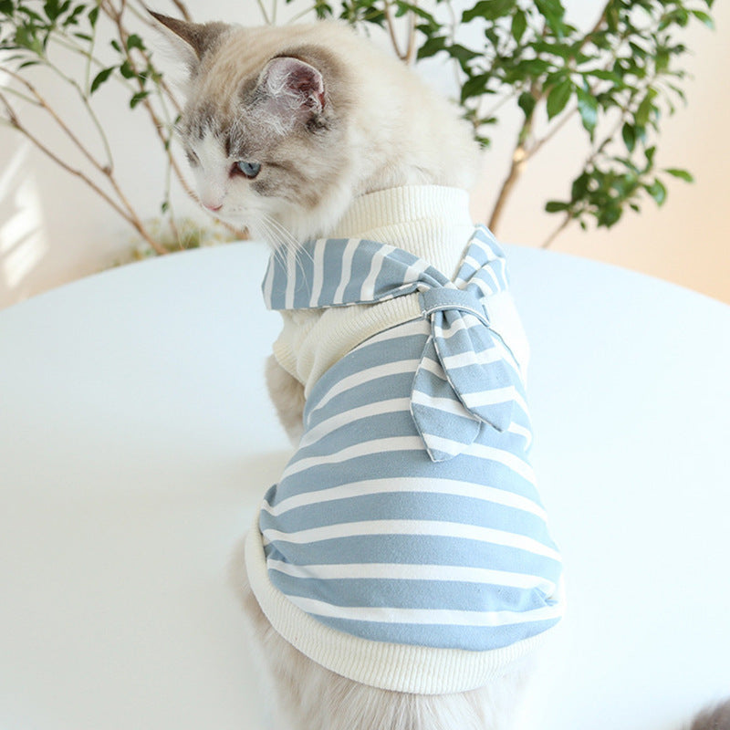 Cat Clothes Summer Thin Style Cat Scarf Couples Wear