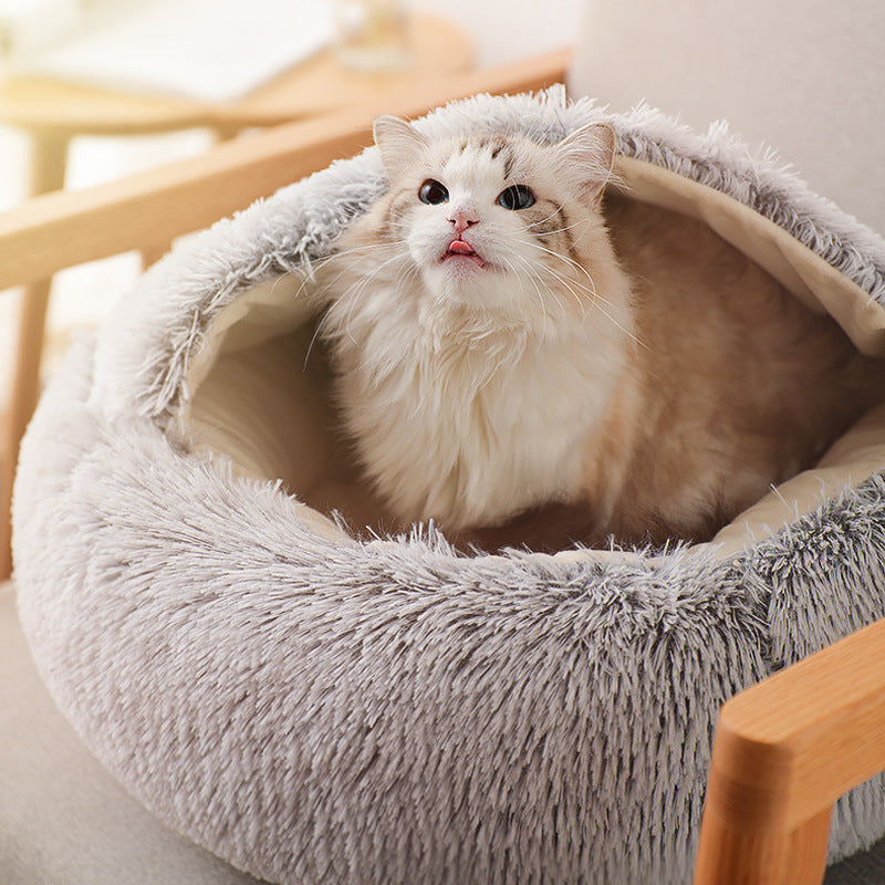 Household Simple Warm Semi-Enclosed Cat Litter