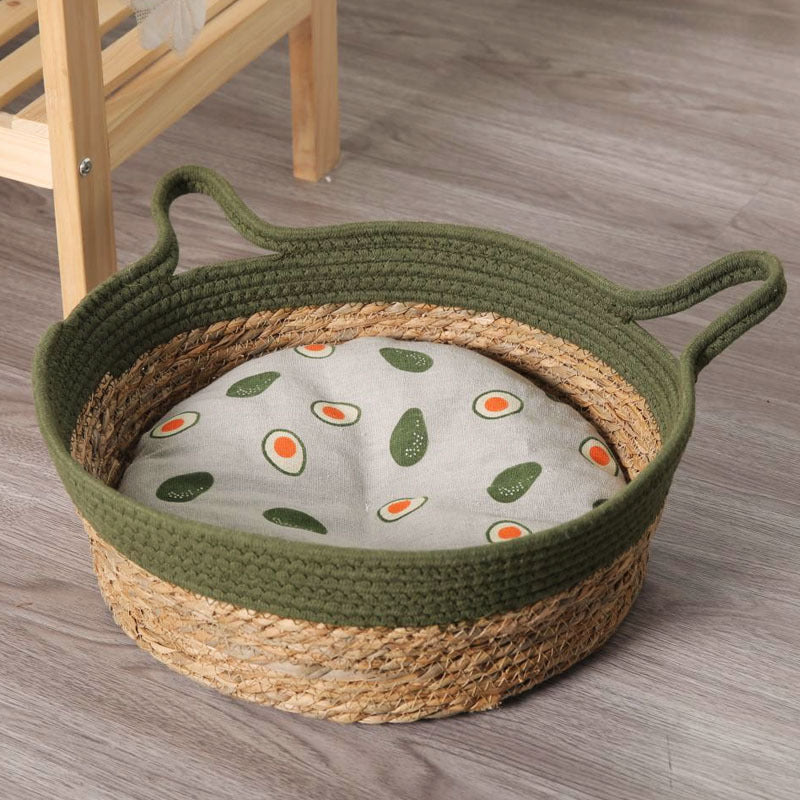 Cat Litter Woven Summer Woven Cool Nest