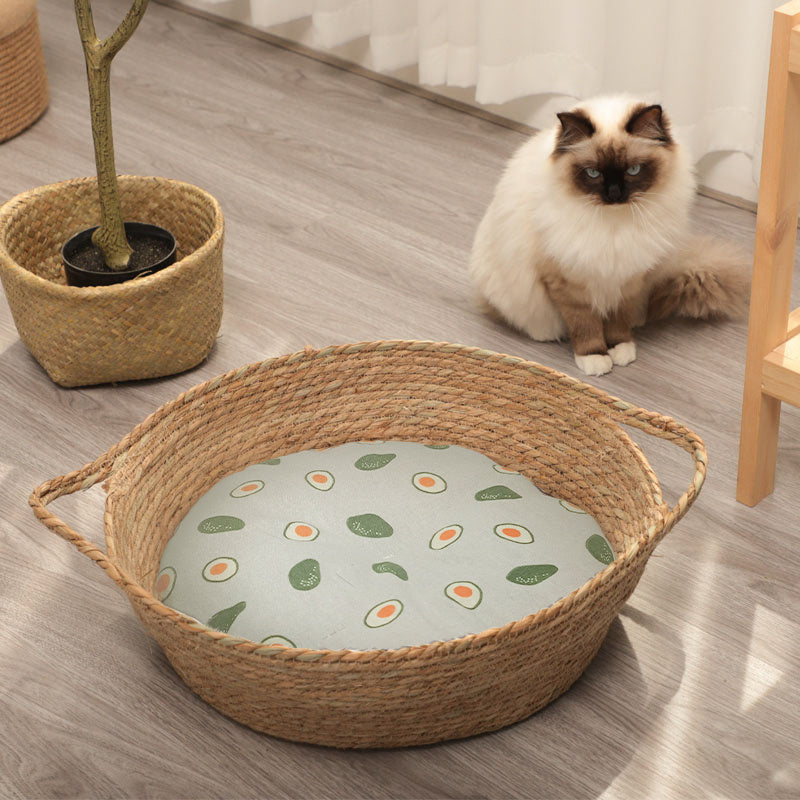 Cat Litter Woven Summer Woven Cool Nest