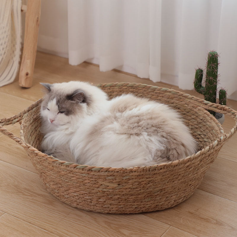 Cat Litter Woven Summer Woven Cool Nest