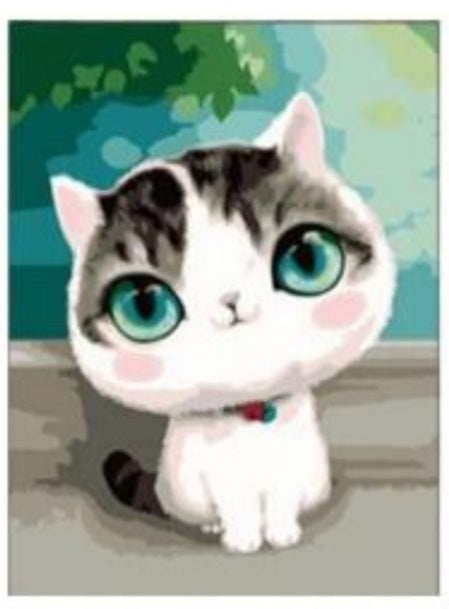 Cute Cat-DIY Digital Painting Kit