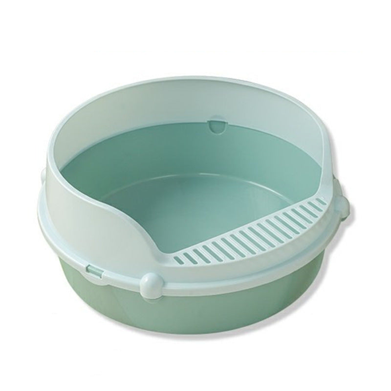 Anti-splash Semi Closed Litter Box