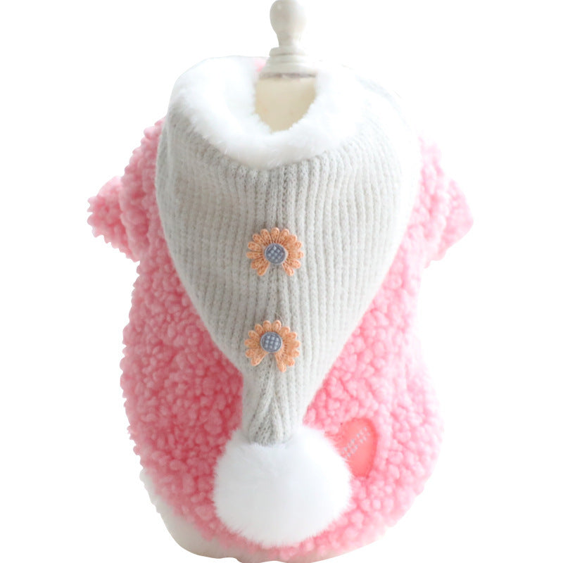 Dog Clothes Fall Winter Cat Princess Coat Wholesale