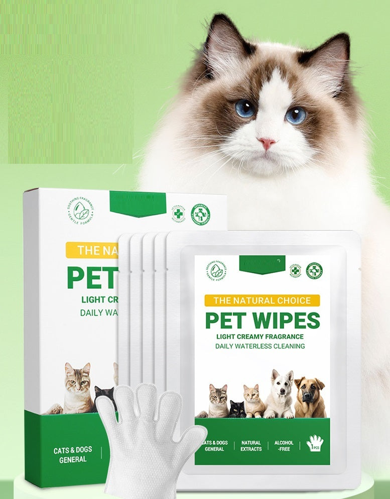 Butt Wiping Dog Cat Bath Cleaning Wipes