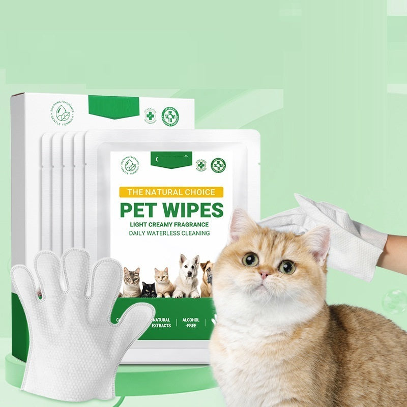 Butt Wiping Dog Cat Bath Cleaning Wipes