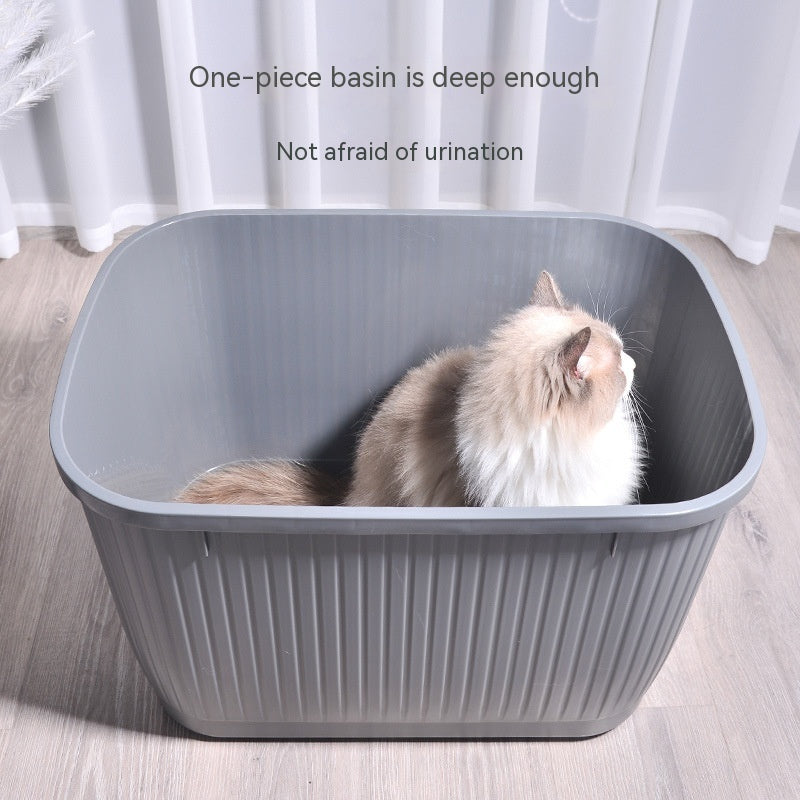 Pet Litter Box Fully Enclosed Top-in Oversized