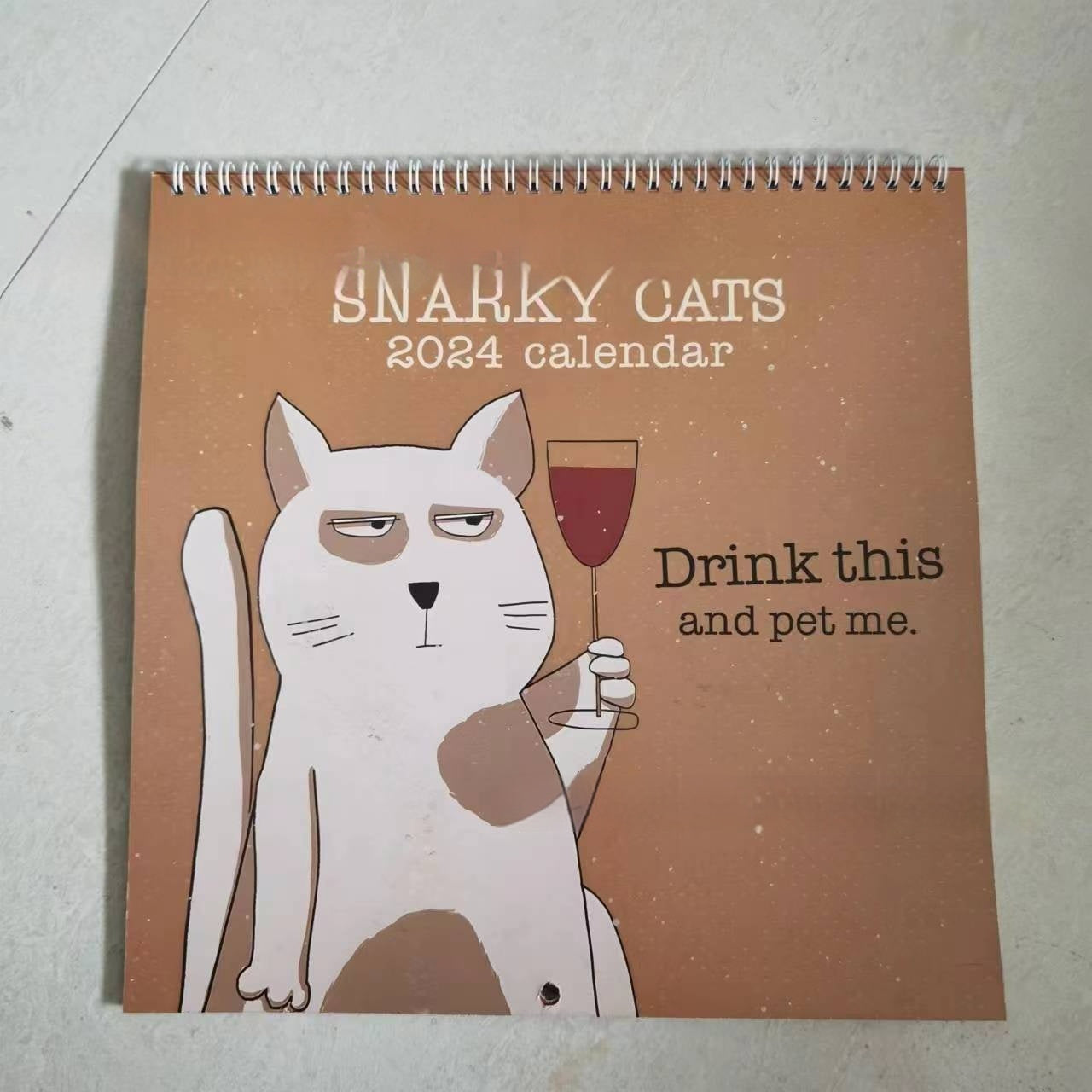 Cross-border New Product 2024 Cat Calendar A